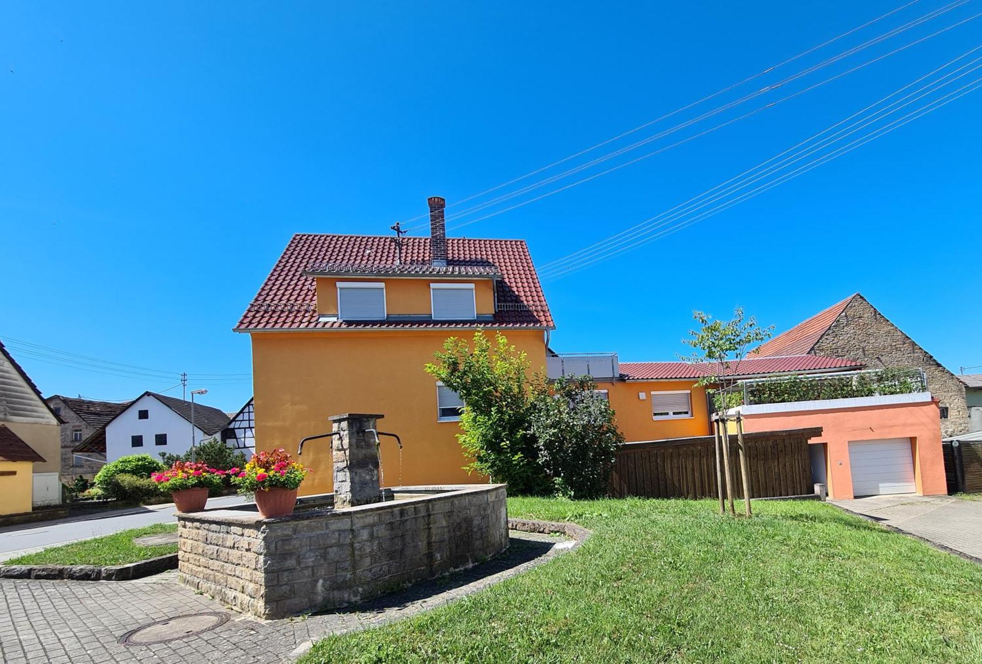 Ferienwohnung Pflueger Mit Terrasse Lauda-Königshofen Zewnętrze zdjęcie