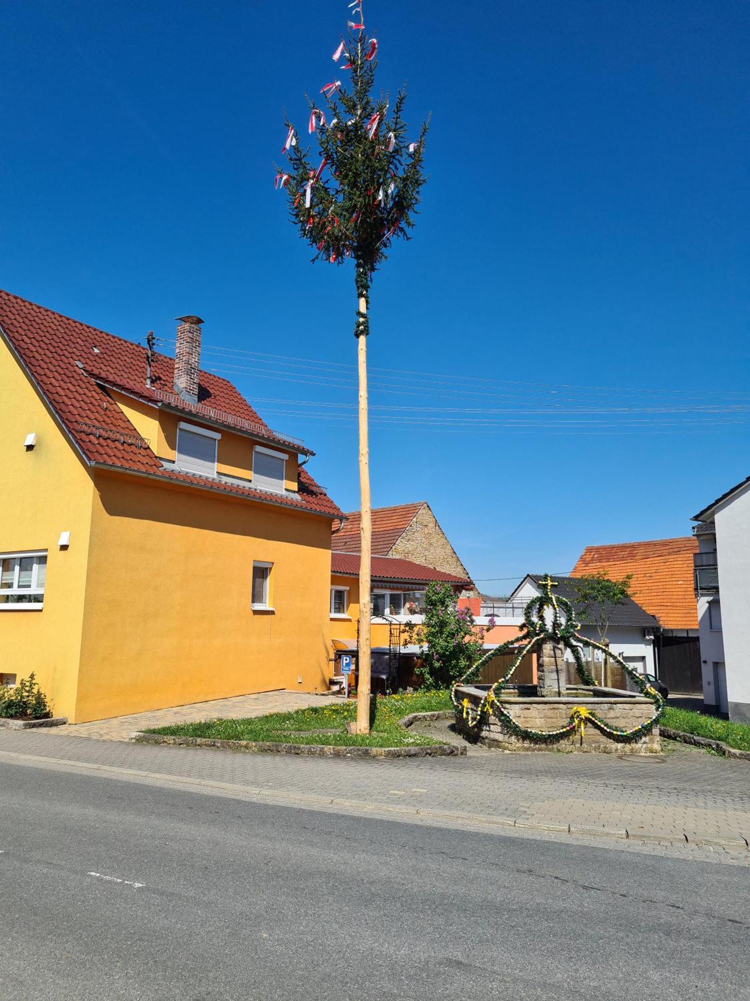 Ferienwohnung Pflueger Mit Terrasse Lauda-Königshofen Zewnętrze zdjęcie